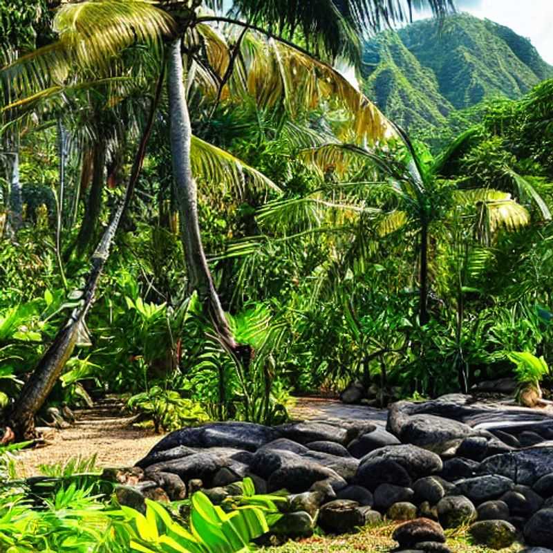 Jardim Botânico Nacional de Seychelles: Um oásis de beleza natural nas Seychelles, mostrando a importância da segurança durante sua visita.