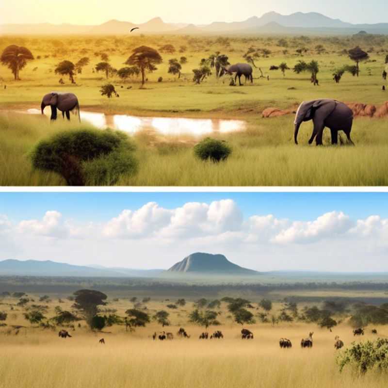 Le parc national de la vallée de Kidepo en Ouganda : une beauté sauvage et préservée.