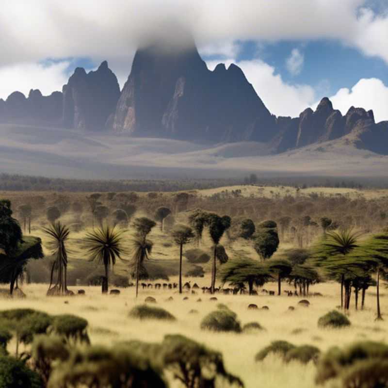 Ascension vers le Point Lenana : Un Voyage au Cœur du Kenya Mystique