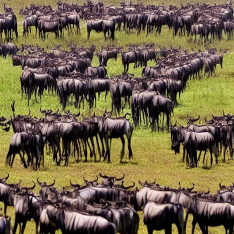 Chasing Wildebeest and Avoiding Calamity: A Guide to Safe Migration Safari<h3>Rumble in the Savannah: Natural Disasters and Your Wildebeest Migration Adventure</h3><h3>Lions, Hyenas, and...Landslides? Navigating Risks on the Great Migration</h3><h3>The Wildebeest Migration: A Thrilling Adventure (and a Safety Briefing!)</h3><h3>Myth, Mystery, and Mudslides: A Safe Journey Through the Great Migration</h3><h3>Staying Safe on the Serengeti: Weathering the Storms (Literally!) of the Wildebeest Migration</h3><h3>Beyond the Big Five: Understanding Natural Disaster Risks During the Wildebeest Migration</h3><h3>Ancient Spirits and Modern Safety: A Wise Traveler's Guide to the Great Migration</h3><h3>From Legends to Logistics: Planning a Safe and Memorable Wildebeest Migration Safari</h3><h3>Unveiling the Secrets (and Staying Safe): A Journey Through the Great Migration's Hazards</h3>