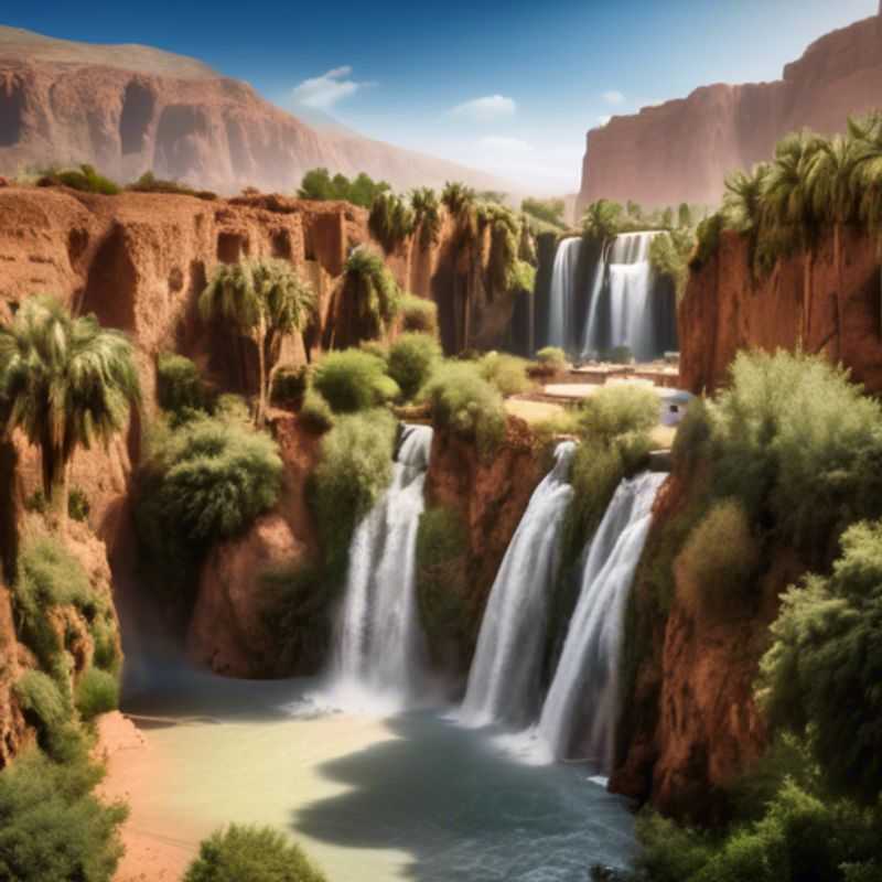 Se détendre dans la paisible vallée d'Imlil dans les montagnes de l'Atlas, Maroc, en hiver