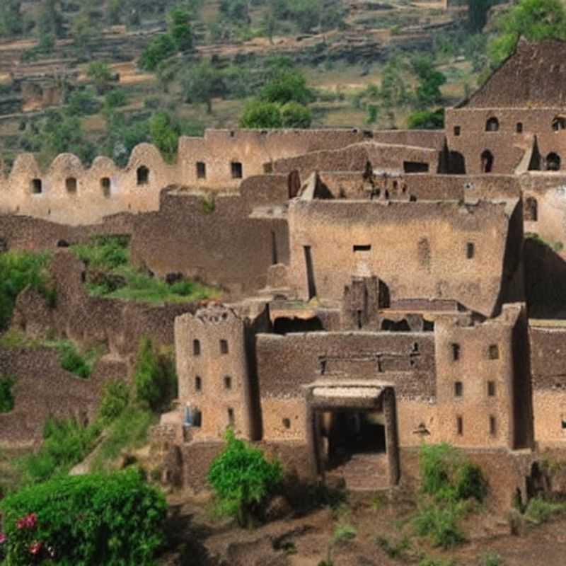 The majestic Gondar Castles in Ethiopia, a testament to history and a reminder of the importance of responsible and safe travel practices when exploring this incredible site.
