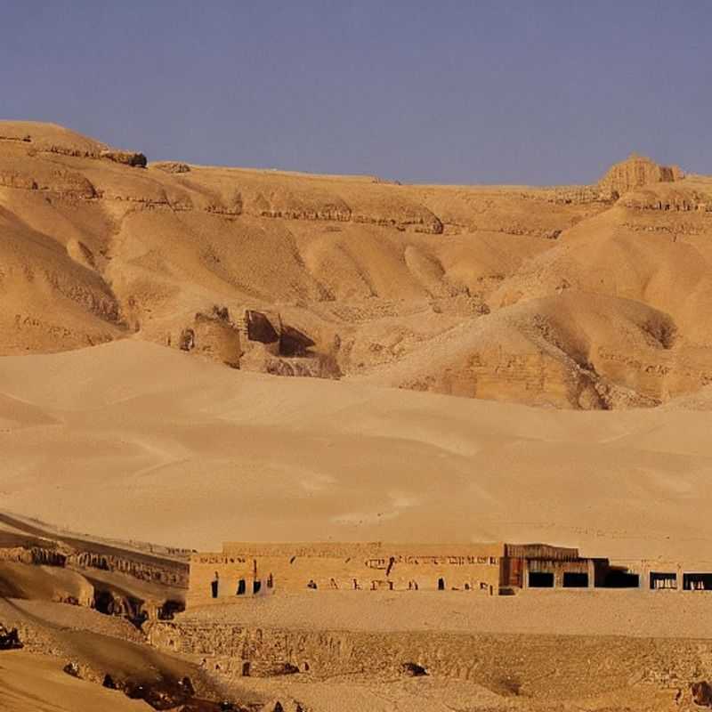 The majestic Valley of the Kings in Egypt, showcasing the ancient tombs and emphasizing the importance of responsible and safe tourism practices.