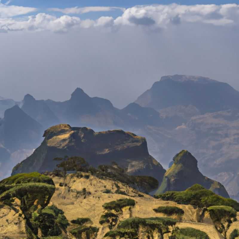 Autumnal Odyssey: Glimpsing the Majestic Flora and Fauna of Ethiopia's Simien Mountains