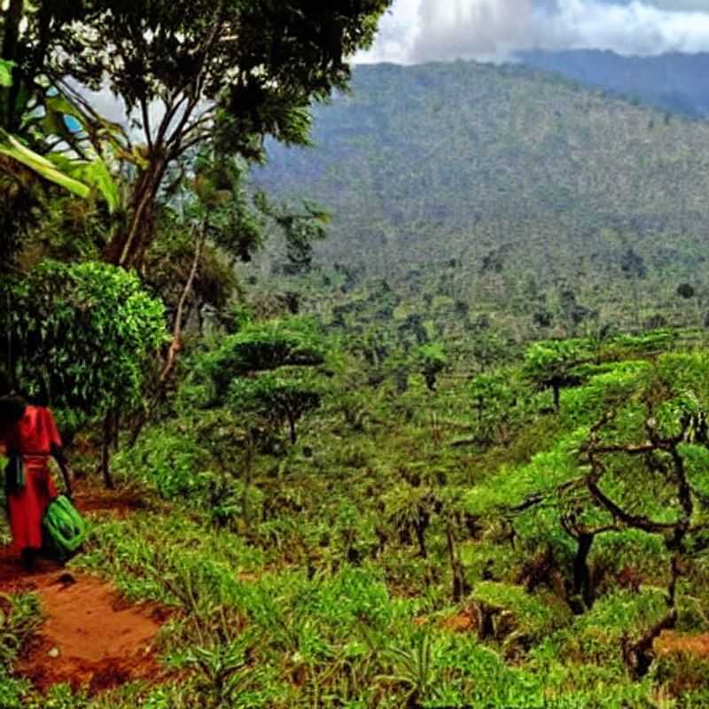 Imponente Monte Elgon, compartido entre Uganda y Kenia, mostrando la belleza escénica y la necesidad de prácticas de seguridad para los viajeros.