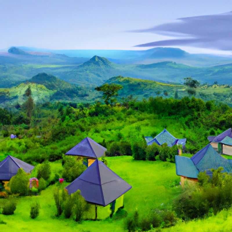 A couple embarking on a thrilling and transformative 4&#45;day adventure in the spring, surrounded by the verdant embrace of the Bwindi Impenetrable Forest in Uganda, renowned for its rich biodiversity and the presence of majestic mountain gorillas.