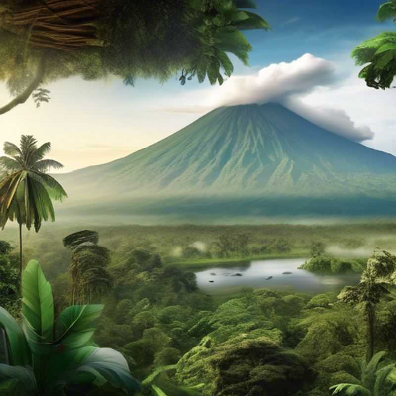 Randonnée au sommet du volcan Nyiragongo dans le parc national des Virunga, République démocratique du Congo en hiver