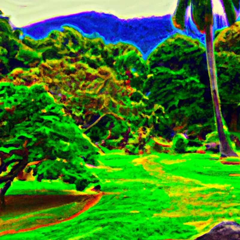 Six friends embarking on a 2-week summer adventure, surrounded by the lush greenery and vibrant flora of the Seychelles National Botanical Gardens, a sanctuary of natural beauty in the heart of the Seychelles archipelago.