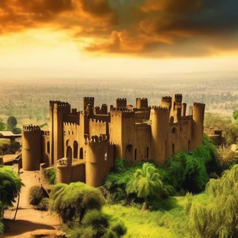 Los impresionantes Castillos de Gondar, Etiopía: una muestra de arquitectura real etíope.
