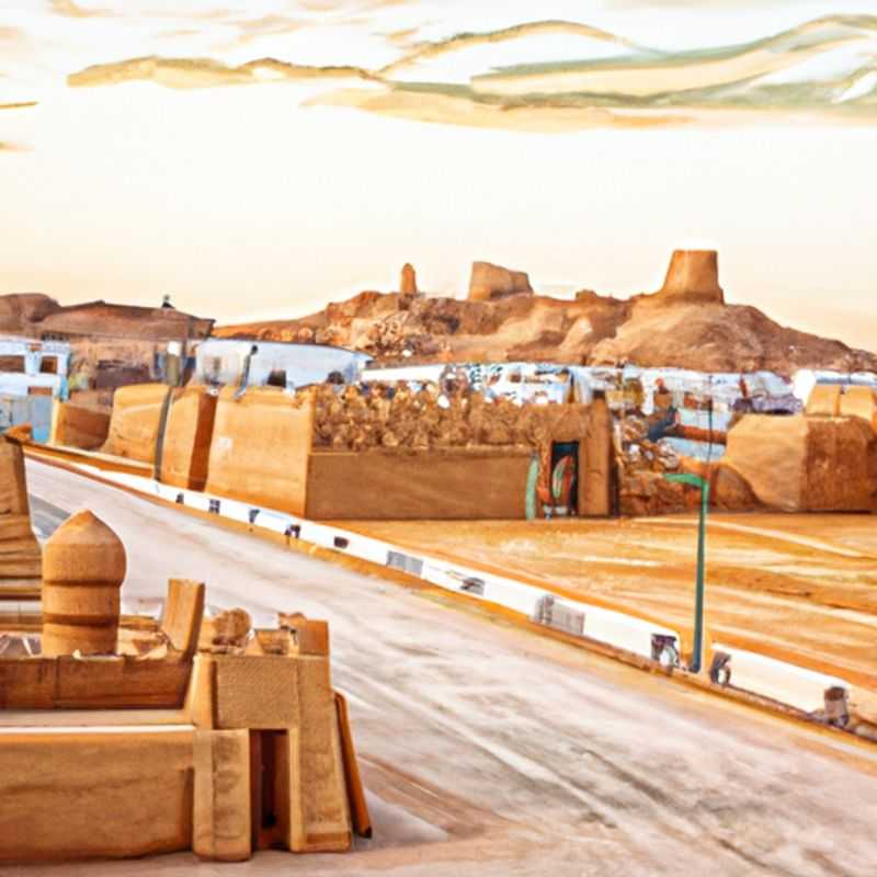 Mudawara Mountain in Wadi El Rayan: A Desert Landscape Beckoning Explorers