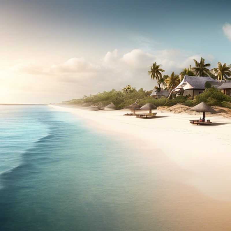 Ilha de Bazaruto, Moçambique: Praias de areia branca imaculadas e águas turquesa cristalinas, um paraíso tropical intocado.