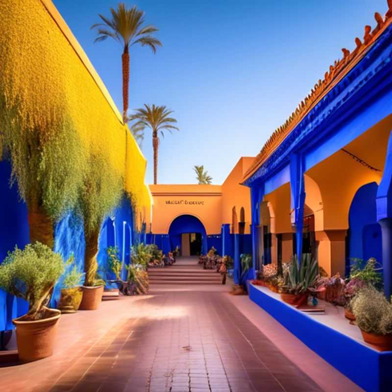 Vibrant and bustling Djemaa el-Fna square in Marrakech, Morocco, where the two couples, The Romantic Travelers, immerse themselves in the captivating sights, sounds, and aromas of this iconic Moroccan marketplace during their winter adventure.
