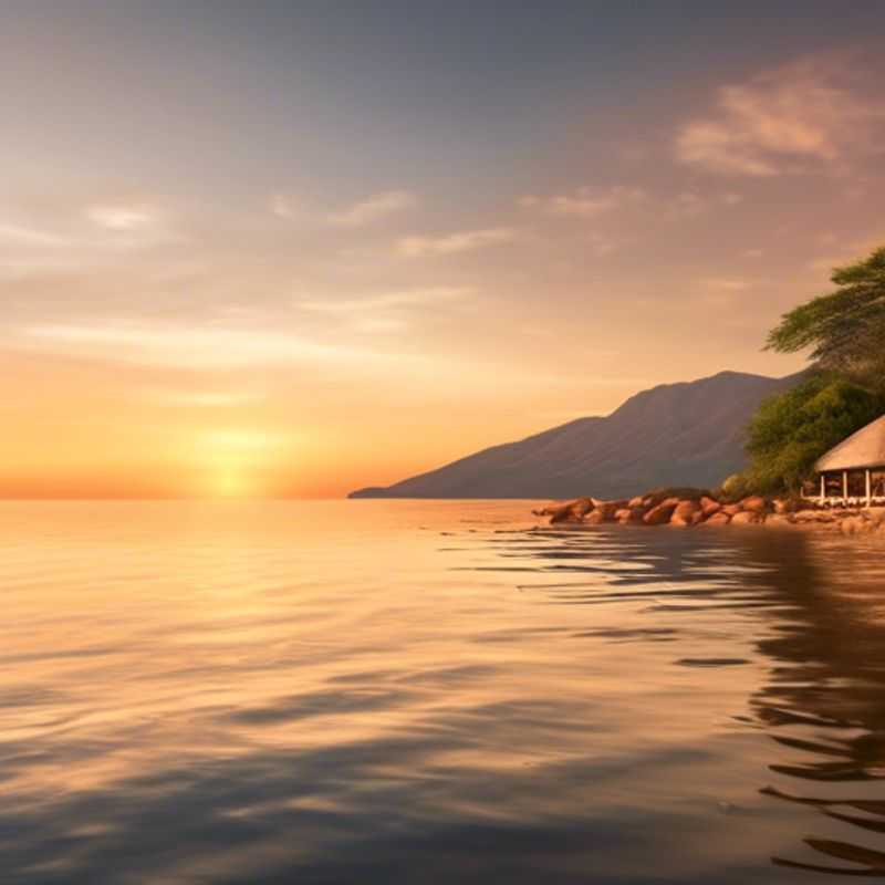 Two adventurous couples from The Staycationer exploring the serene, crystal-clear waters of Lake Malawi, Malawi, during their spring getaway, surrounded by the lush, verdant landscapes of this breathtaking African destination.
