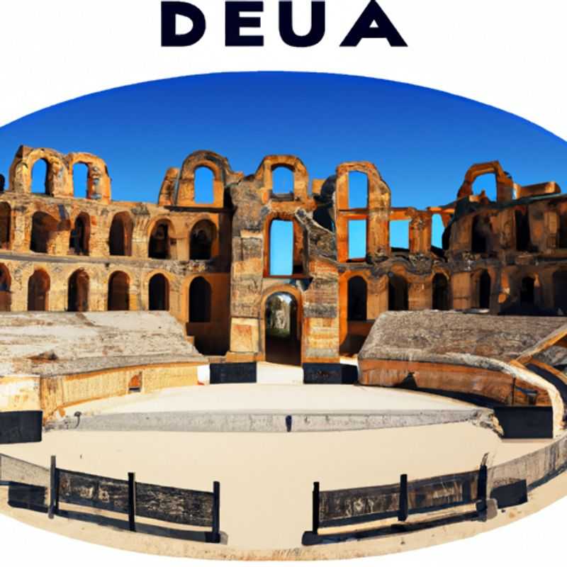 Culinary Amphitheater: Savor Traditional Tunisian Delights in El Djem's Historic Arena