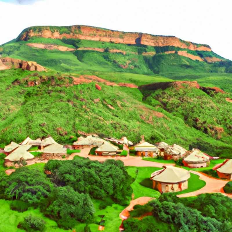Journey to Semonkong's Pristine Highlands: A Tapestry of Winter's Charm and Spring's Awakening