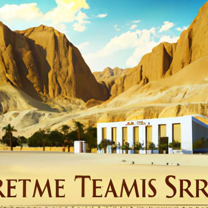 Valley of the Kings and Valley of the Queens in the winter