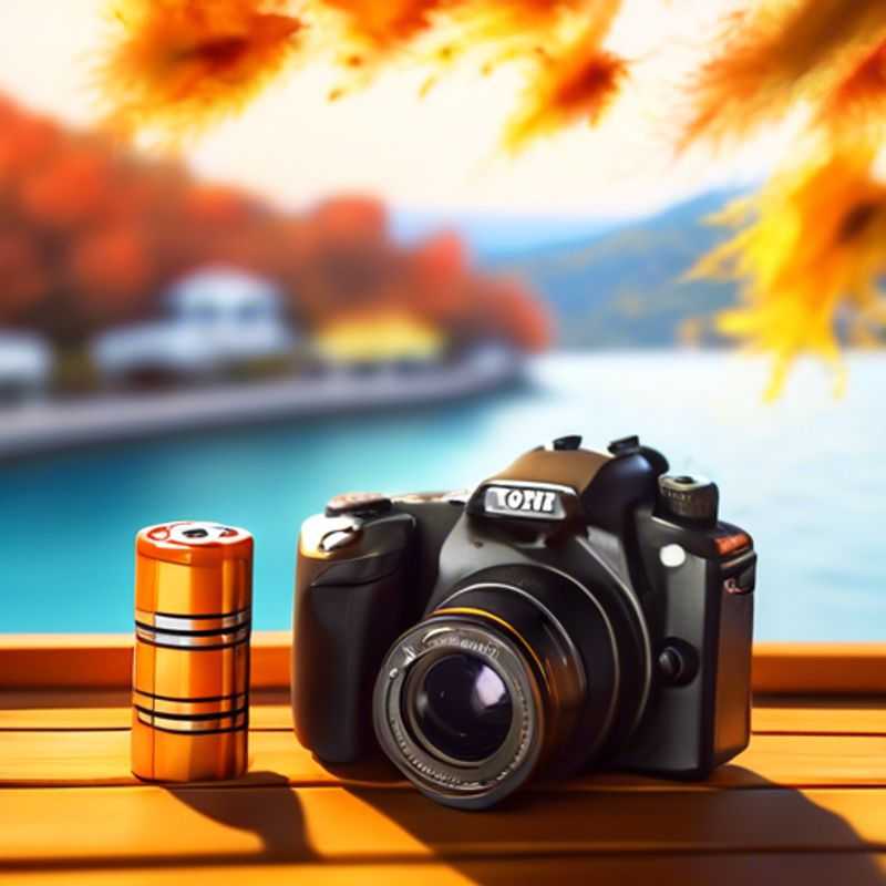 Фотоаппарат и запасные батареи - необходимые аксессуары для любого фотографа.
