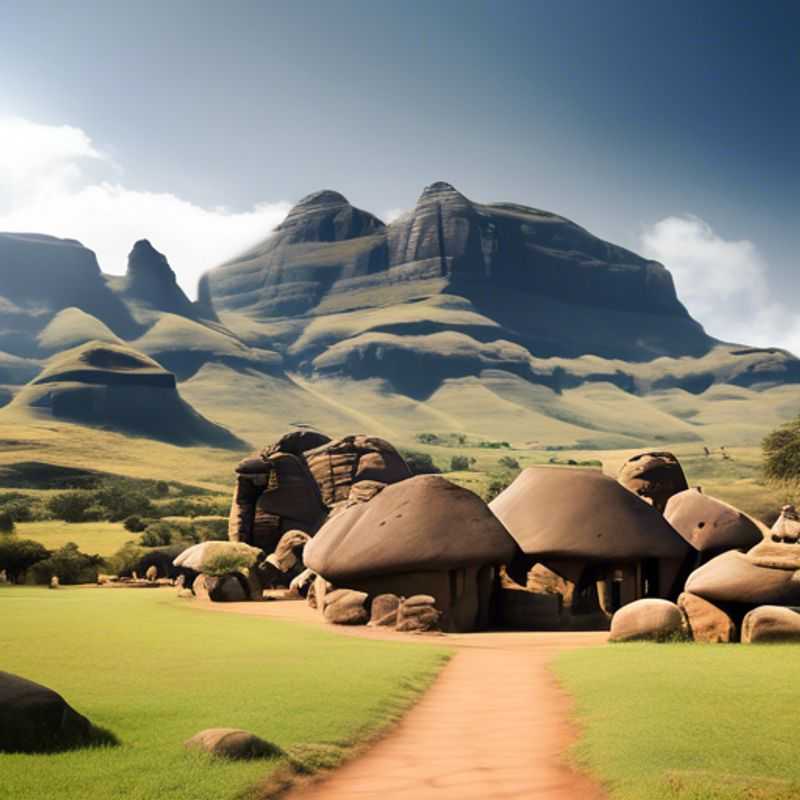 Drakensberg en Automne : Randonnée vers l'Amphithéâtre et les Chutes Tugela