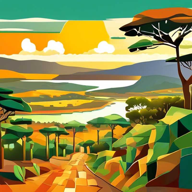 Le Parc National d'Akagera, Rwanda : une beauté sauvage et préservée.