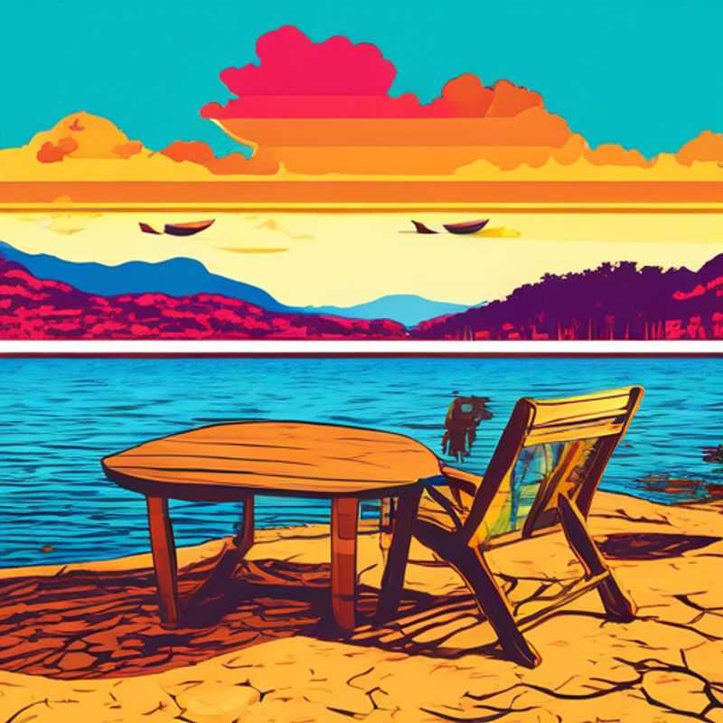 The Adventurer and their companions stand in awe before the serene expanse of Lake Malawi, Malawi, their spirits invigorated by the tranquil beauty of this natural wonder during the transition between summer and fall.