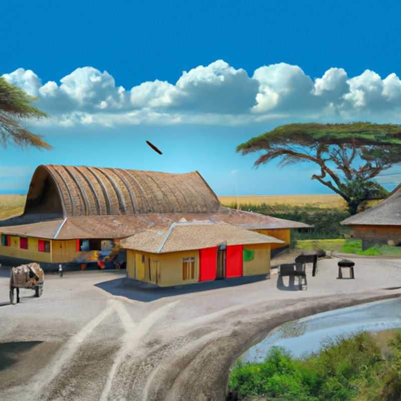 Amboseli National Park: Snow-capped Kilimanjaro's Majestic Embrace in Winter's Embrace