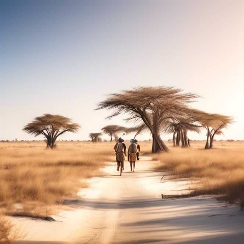 Découvrez la colonie de suricates et leurs facéties dans les plaines de Makgadikgadi, au Botswana, pendant l'automne