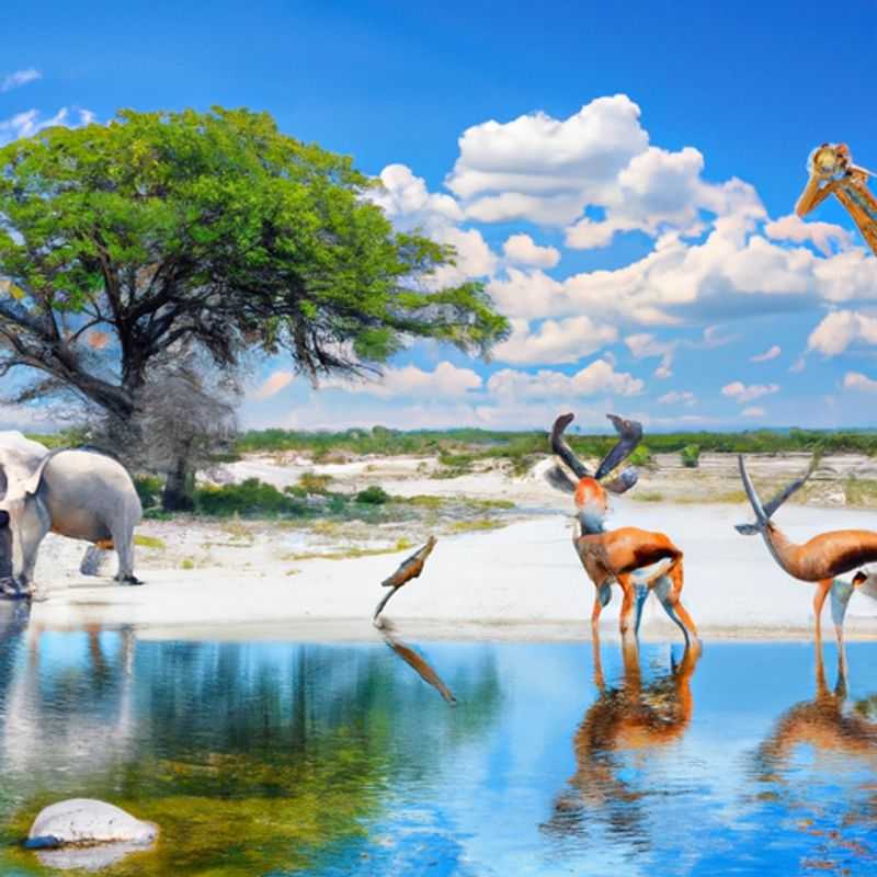 Etosha Pan: A Wildlife Wonderland in Namibia
