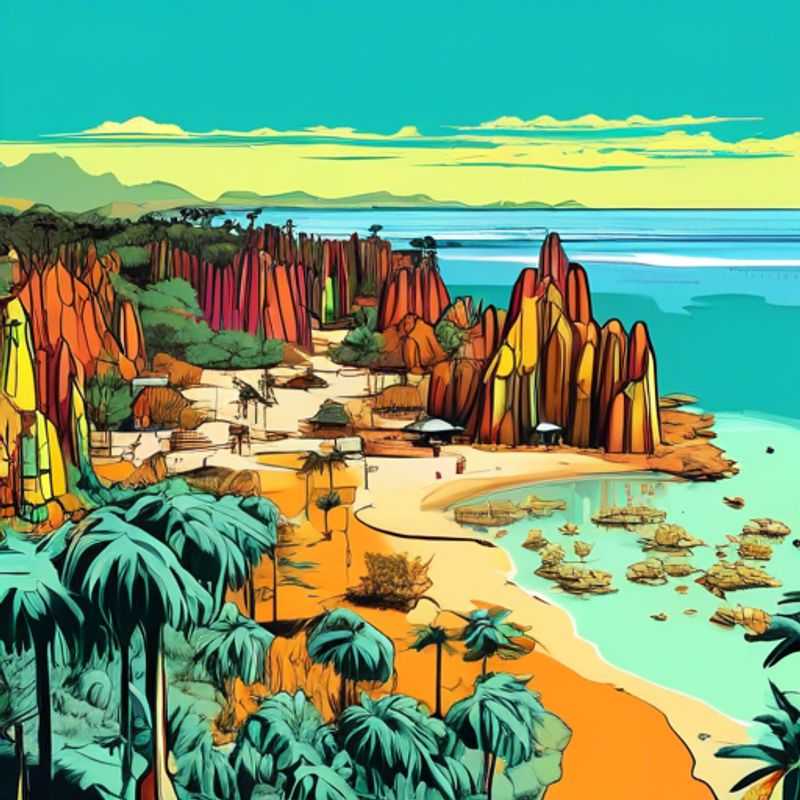 Les impressionnants Tsingy de Bemaraha à Madagascar, un paysage karstique unique au monde.