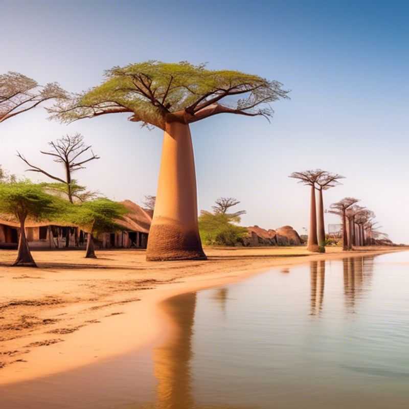 Plongez dans le mystère des Baobabs : Un pique-nique romantique sous le regard des géants d'Avenue des Baobabs, Madagascar