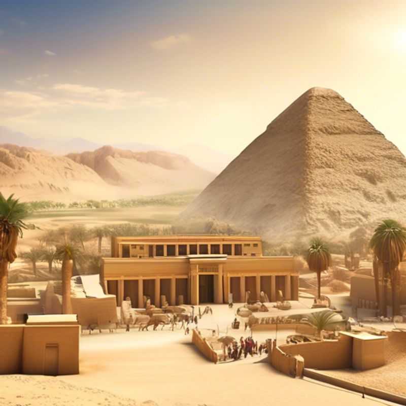 La Vallée des Rois en Égypte : mystères et magnificence des tombeaux pharaoniques.
