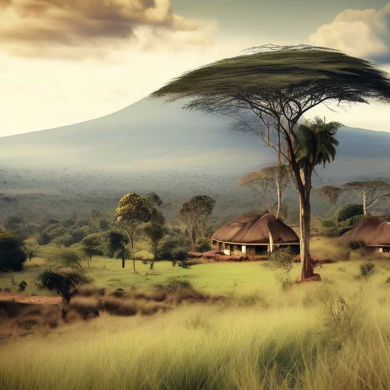Le majestueux mont Elgon, à cheval sur l'Ouganda et le Kenya, un spectacle naturel impressionnant.