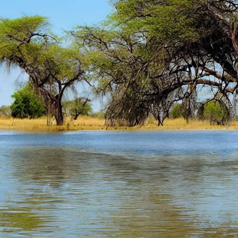 Parque Nacional de Chobe, Botsuana: Um cenário deslumbrante, mas lembre-se da importância da segurança durante sua visita.