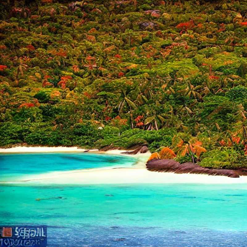 L'île de Praslin, Seychelles : plages de sable blanc et eaux turquoise sous le soleil estival.