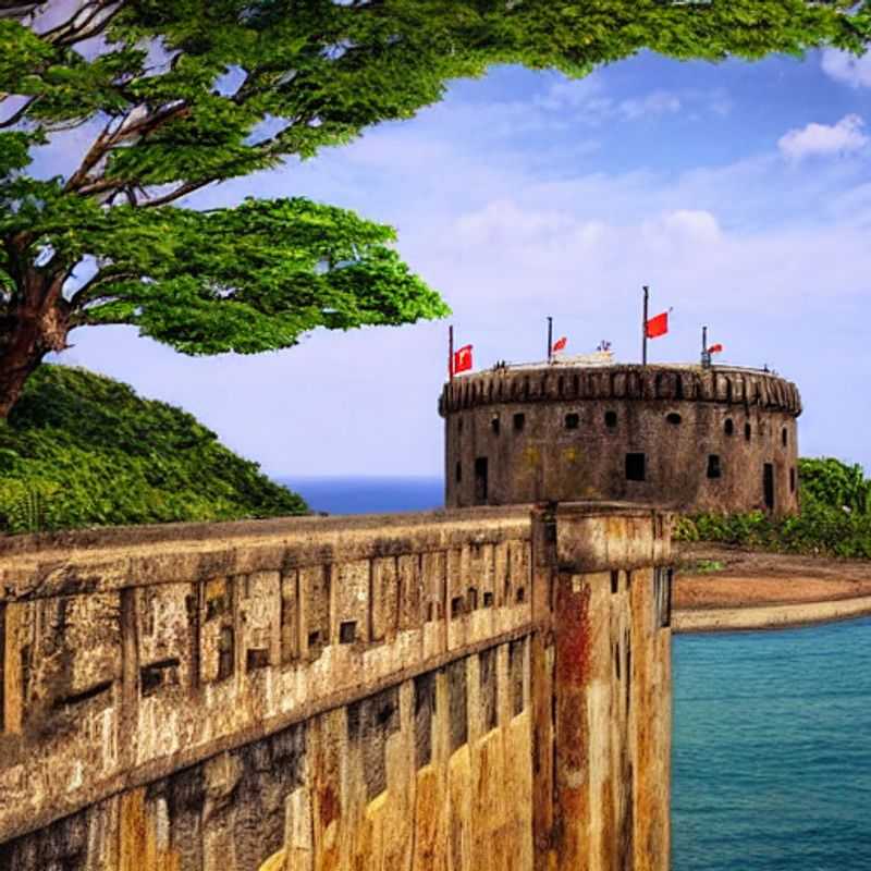 Forte de São Sebastião, Moçambique, imponente sob o sol; ideal para férias de verão?