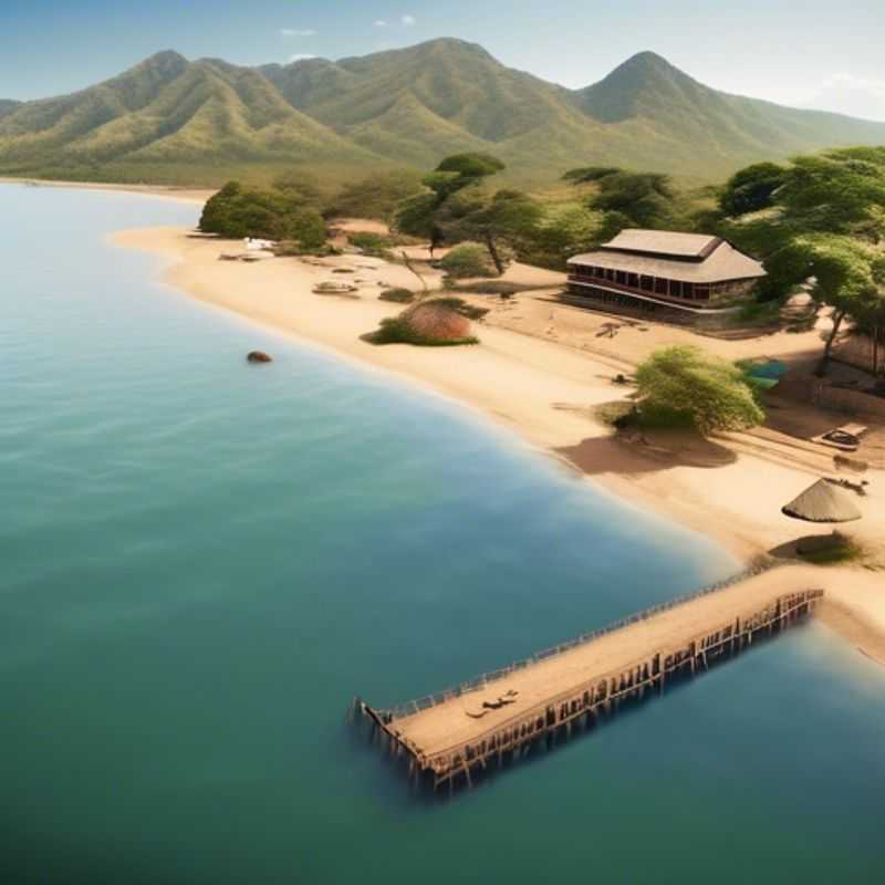 Le lac Malawi, un joyau bleu azur au cœur du Malawi, offrant une vue imprenable sur ses eaux cristallines et sa beauté naturelle.