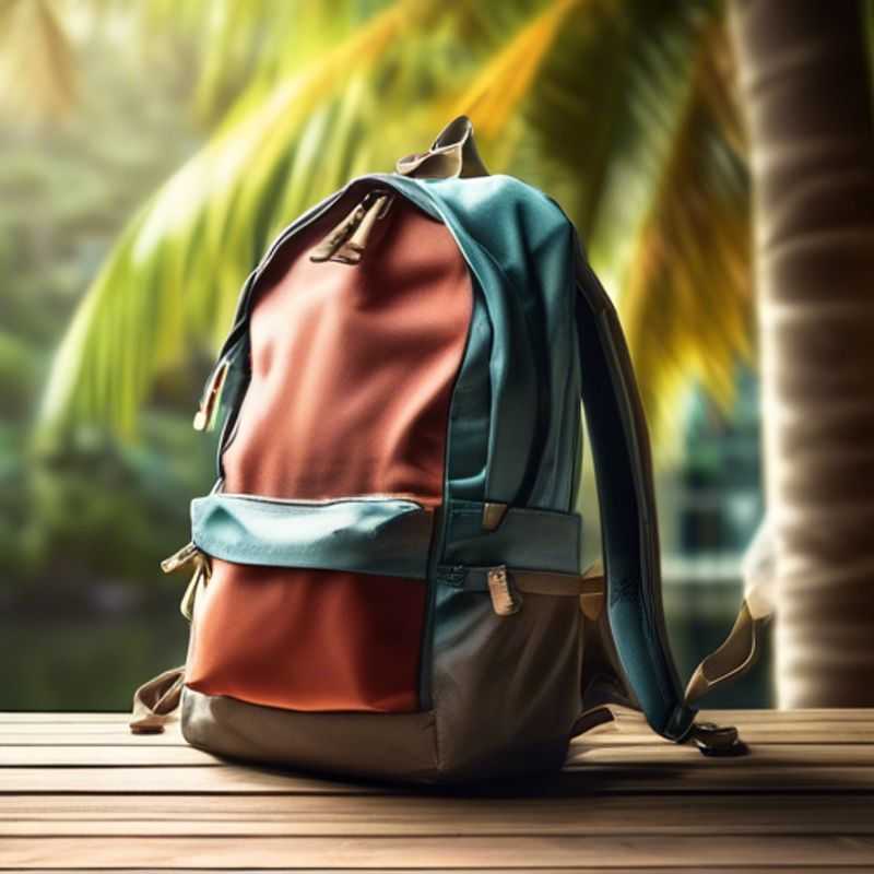 Un sac à dos ou un sac à dos pour une journée d'aventure.
