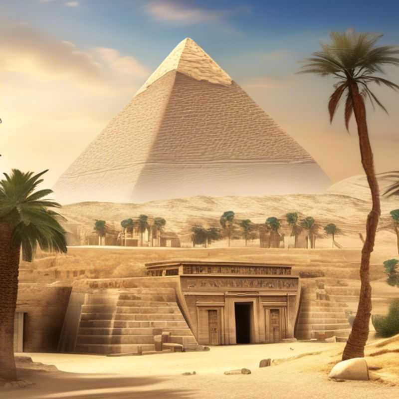 A dos de chameau à travers les dunes, sous l'ombre des pyramides : Un voyage au cœur de l'Égypte