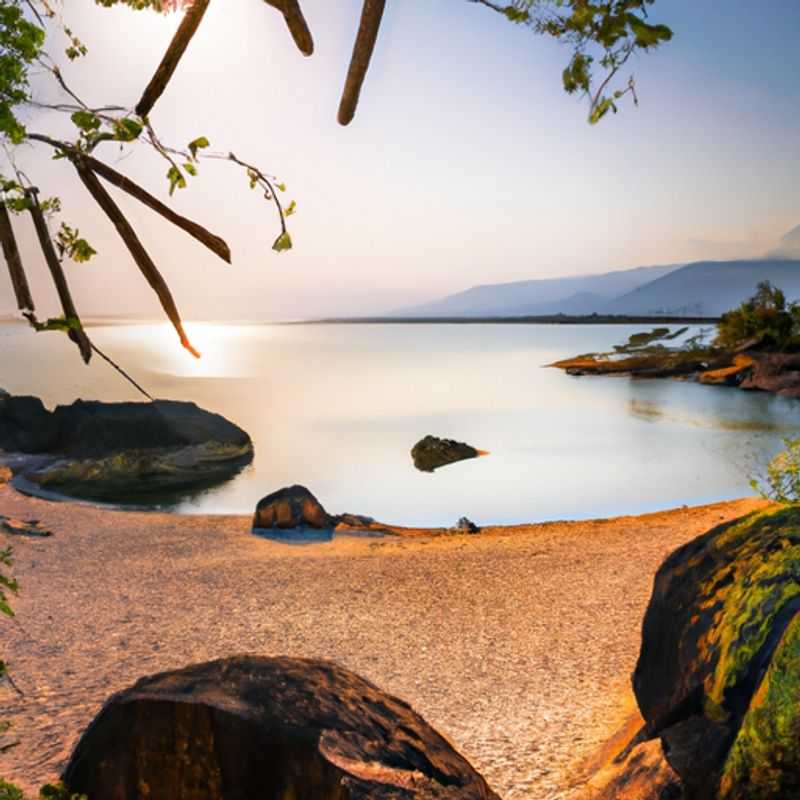 Four friends embark on an unforgettable 3-day adventure in Cape Maclear, Malawi, during the enchanting transition between winter and spring. They bask in the golden glow of the setting sun over Lake Malawi's crystal-clear waters, creating a picturesque backdrop for their shared memories.