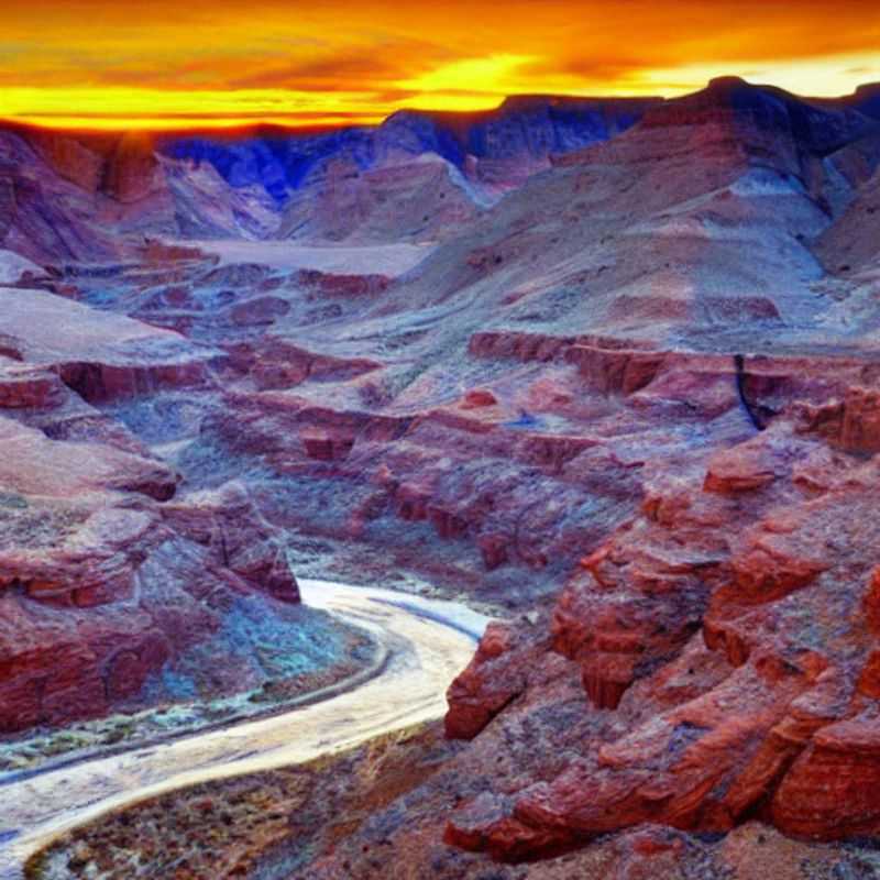 Le canyon Fish River en Namibie, un spectacle naturel impressionnant.