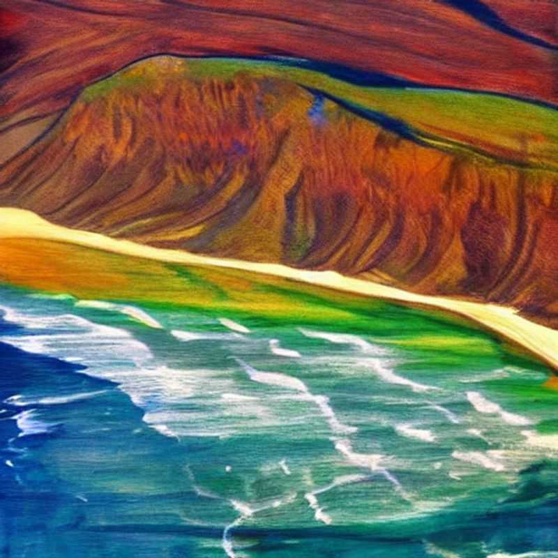 Cabo Vidal, África do Sul: Paisagem deslumbrante, ilustrando a beleza natural que torna a região um destino incrível, mas que requer precauções de segurança para uma viagem tranquila.