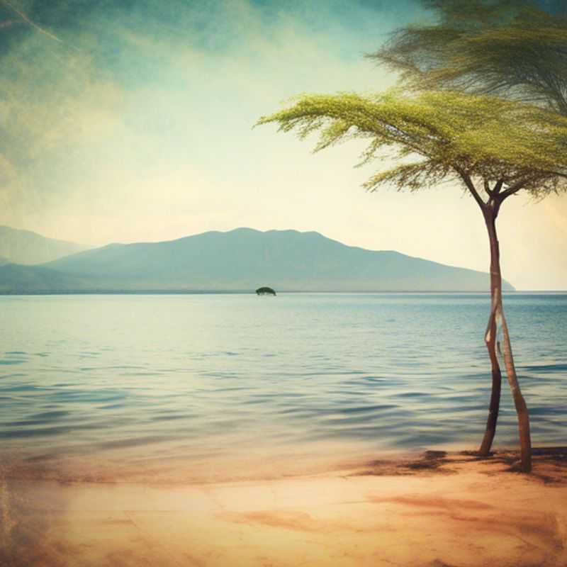 Le Lac Tanganyika, Tanzanie : Ses eaux turquoise scintillantes sous le soleil africain.