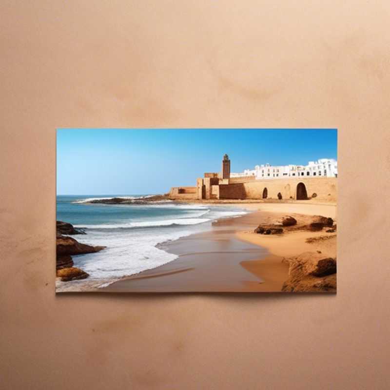 Essaouira, Marruecos: Encantadora ciudad costera con sus muros azules y blancos, barcos de pesca tradicionales y el animado bullicio del puerto.