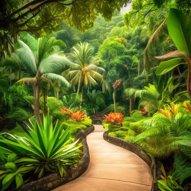 Le Jardin botanique des Seychelles : une oasis luxuriante de beauté tropicale aux Seychelles.