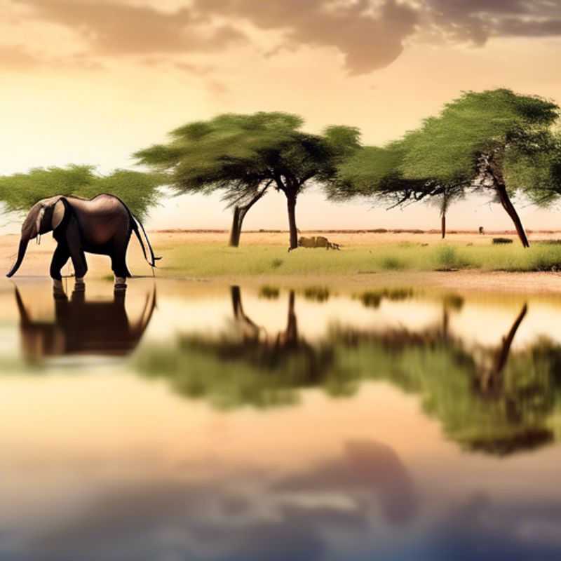 Embark on a Thrilling Dawn Safari in Chobe National Park, Botswana: A Captivating Journey through the Wilderness