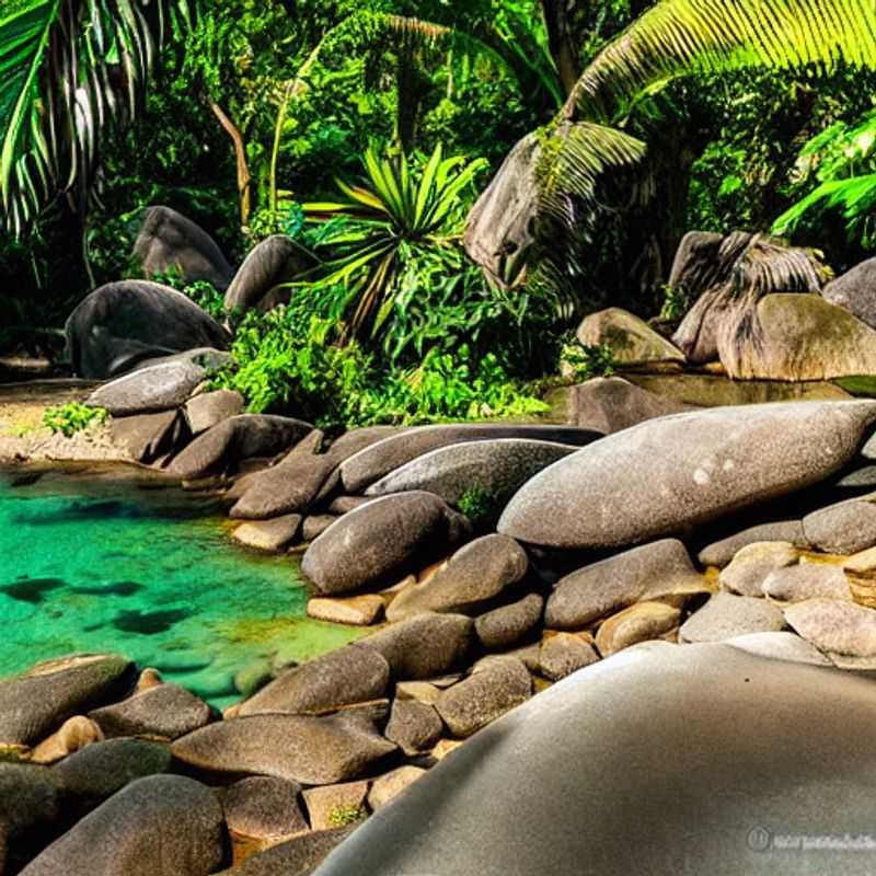 Jardim Botânico Nacional de Seychelles: Um oásis de beleza e tranquilidade nas Seychelles.