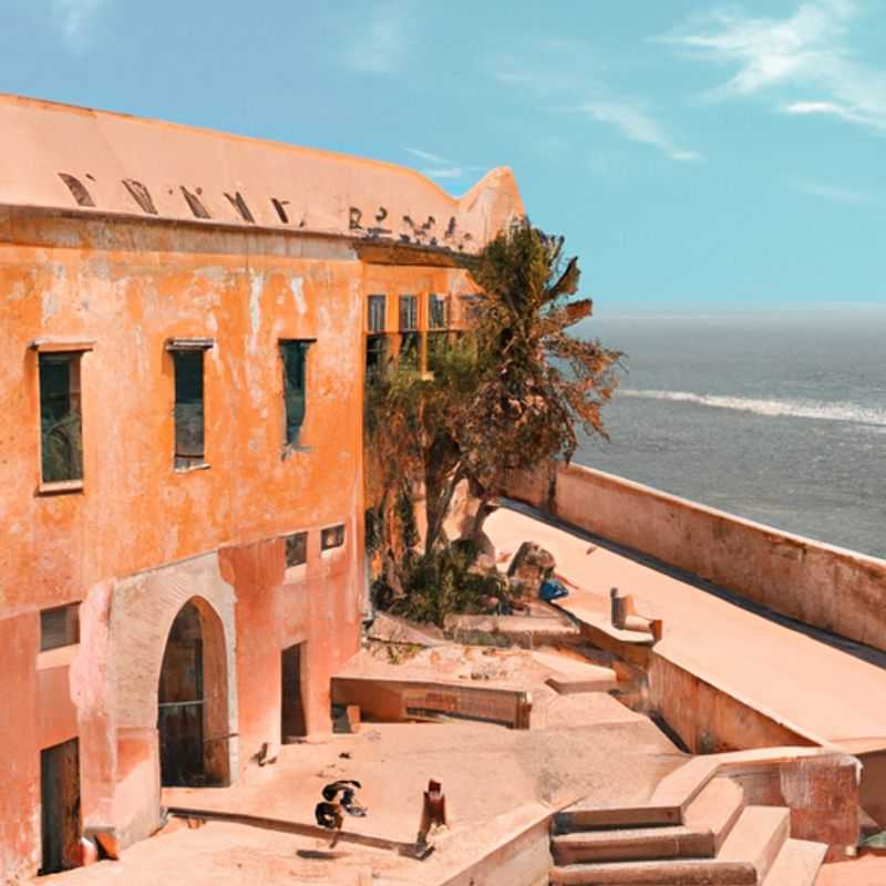 Discover the Heartbreaking History of the House of Slaves in Gorée Island, Senegal, During Winter's Embrace and Spring's Rebirth
