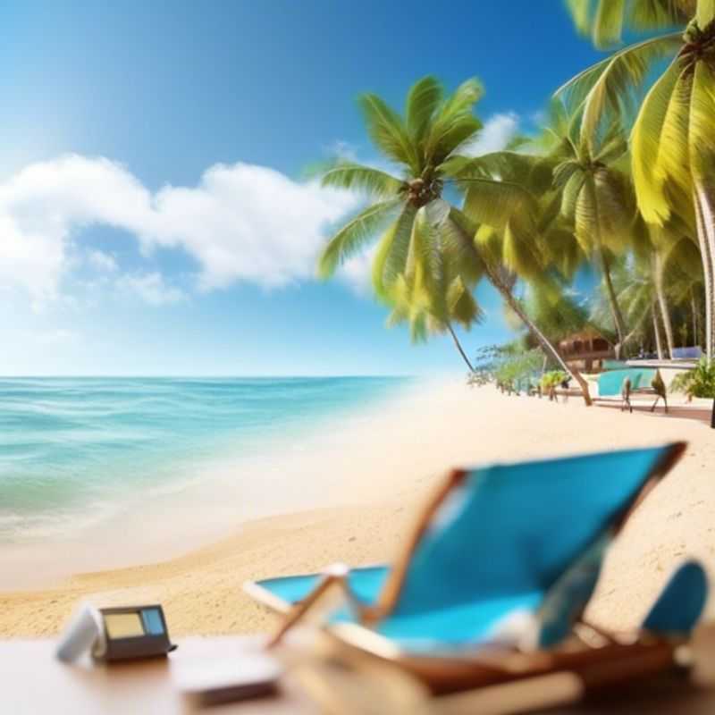 A colorful travel insurance policy document with a world map in the background.