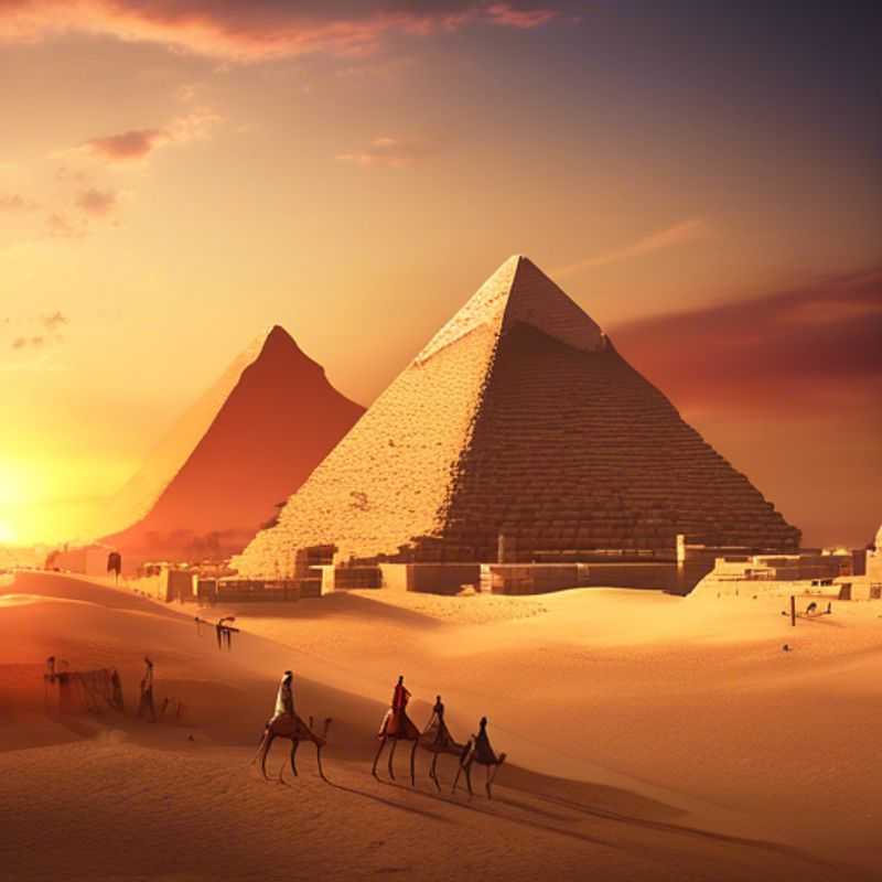Dévoiler les secrets des tombes anciennes sur le plateau de Gizeh : Une aventure hivernale en Égypte