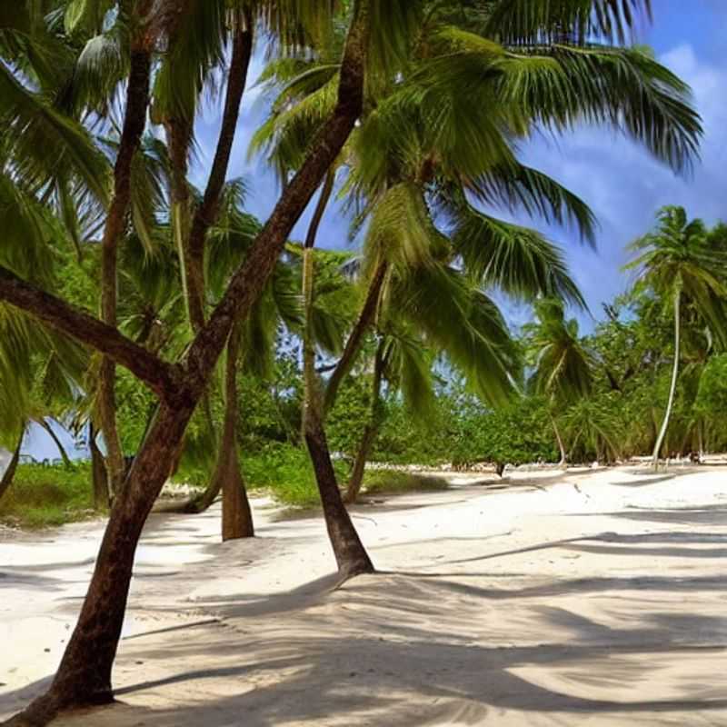 Stunning turquoise waters lapping the shores of Tiwi Beach, Kenya.