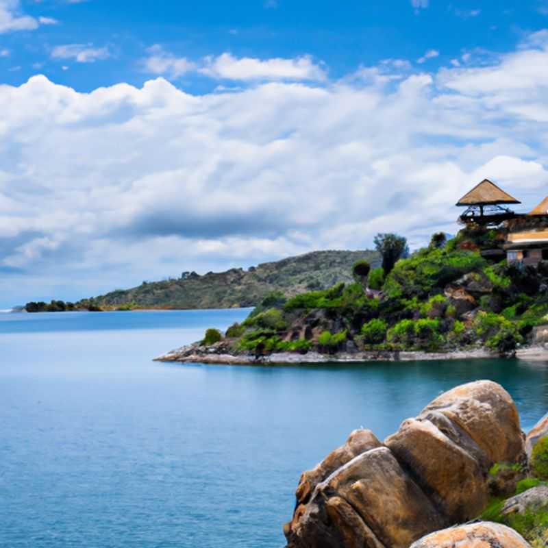 A solitary traveler takes in the breathtaking panorama of Lake Malawi, Malawi, Africa's third-largest lake, during a three-week sojourn between summer and fall. The tranquil waters and vibrant shoreline provide a serene escape, inviting exploration and self-discovery.
